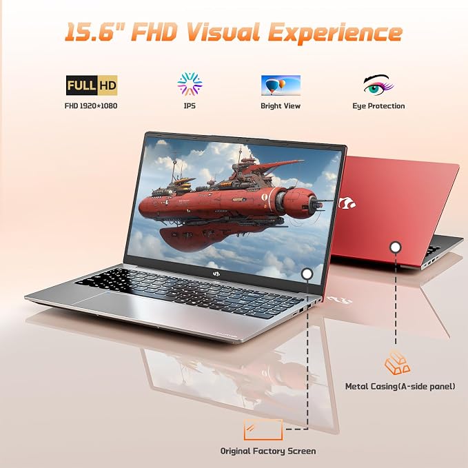 15.6" FHD IPS Student-Laptop Computer - Image 5
