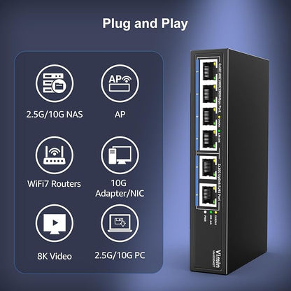 6-Port 10G/2.5G Ethernet Switch - Image 4