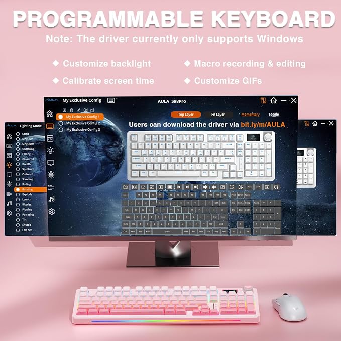 AULA S98 Pro Wireless Mechanical Keyboard - Image 8