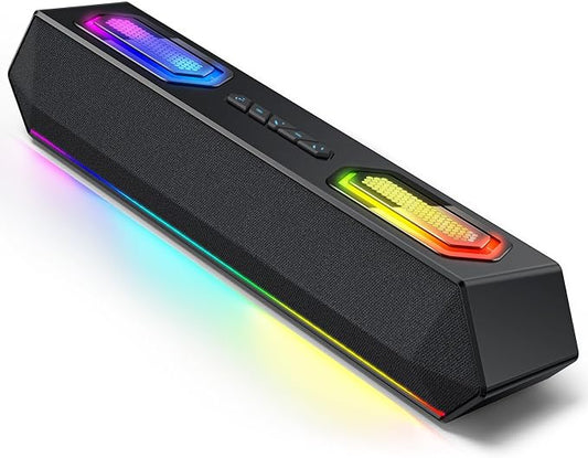Deeyaple Computer Speakers, 40W Wireless Soundbar by Deeyaple