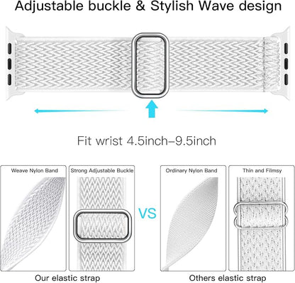 Lerobo Stretchy Nylon Solo Loop Band, Compatible - Image 9