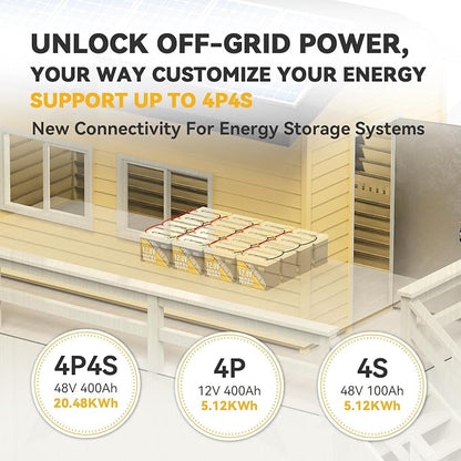Power Queen 12V 100Ah Group 24 LiFePO4 Lithium Battery - Image 5