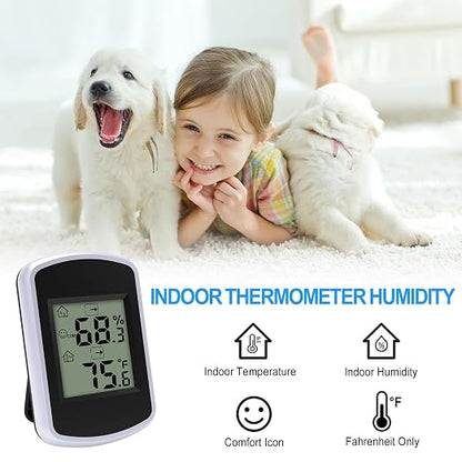 Urageuxy Digital Hygrometer Thermometer, Temperature Humidity Monitor - Image 2