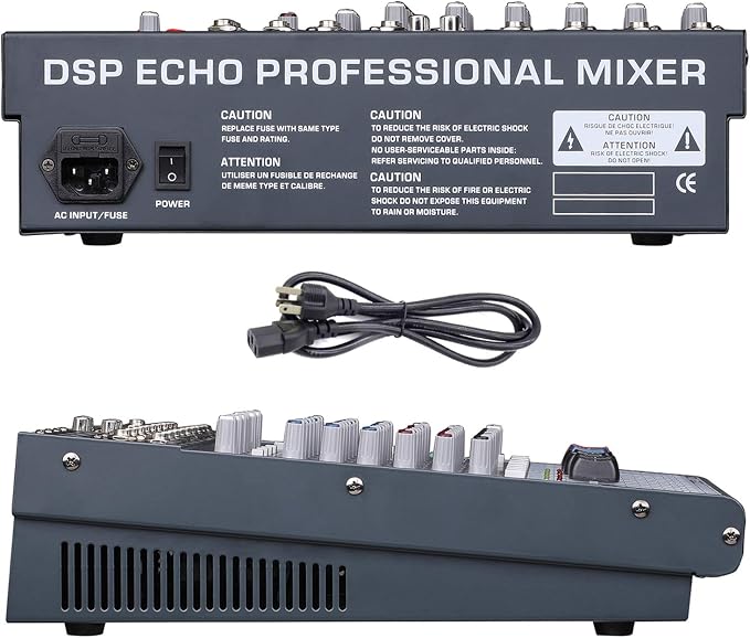 Boytone BT-60MX, 6 Channel Bluetooth Audio Mixer - Image 6