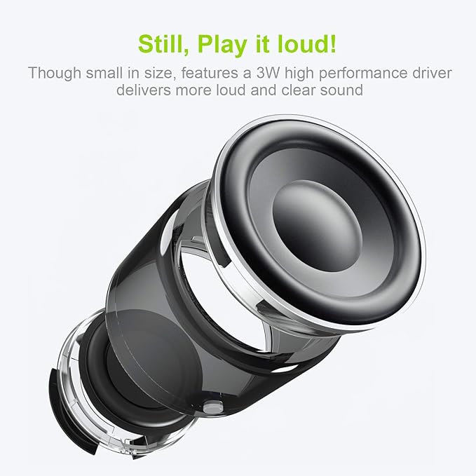 Travel Case Packed, Wireless Mini Bluetooth Speaker - Image 3