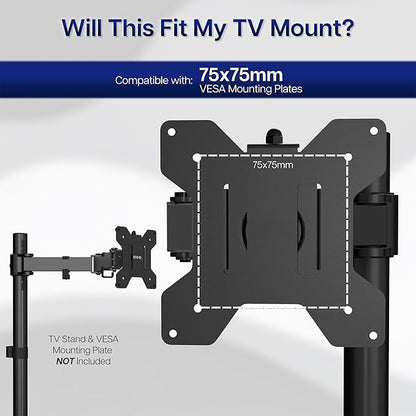VIVO Height Adjustable VESA Adapter Stand - Image 5