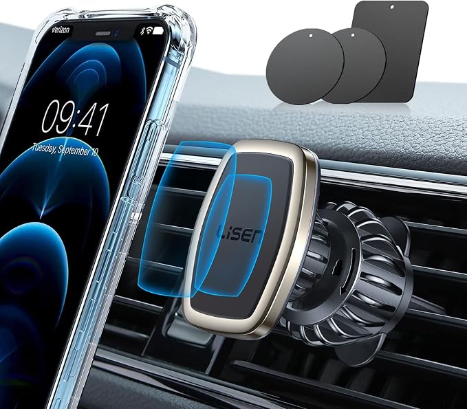 LISEN Upgraded Magnetic Phone Clip by Lisen
