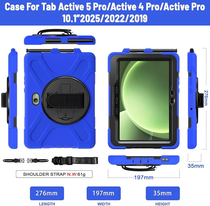 Rantice Case for Samsung Galaxy Tab Active5 PRO / Active4PRO / Active PRO 10.1 - Image 2