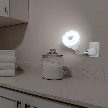 Yahenda 3 Pack Motion Activated LED Night Light Plug in Smart Dusk Dawn Sensor - Image 5