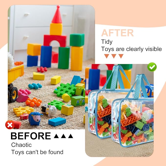 18 Packs Large Toy Storage Bags - Image 4