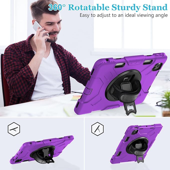 Case for iPad Pro 11 Inch 2022/2021/ 2020/2018: Silicone Cover for iPad 11 Inch - Image 3