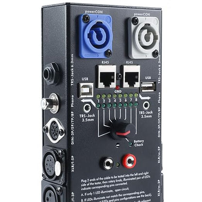 MFL. 13-Plug Audio Cable Tester Line Finder Black 13-in-1 Cables Checker 8-Way - Image 6