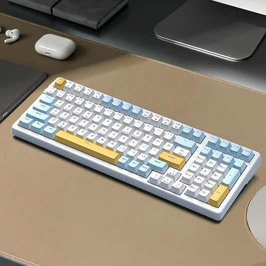 Wireless Mechanical Keyboard, Triple Mode 2.4G/USB-C/BT Gaming Keyboards 100 - Image 2