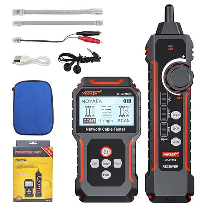 Network Cable Tester NF-8209S, Wire Tracer by RockyMars