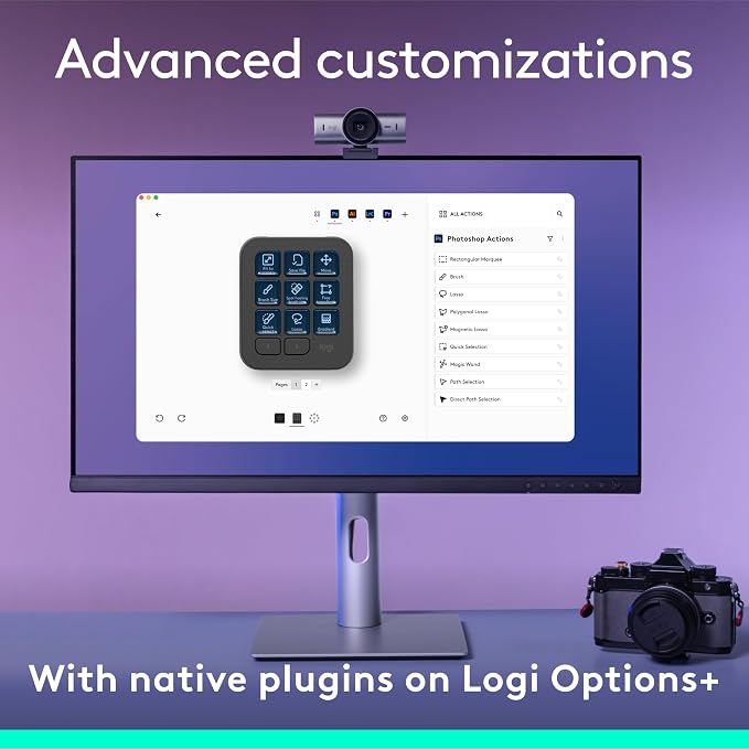 Logitech MX Creative Console, 9 Customizable LCD Keys, Stream Deck Accessories - Image 5