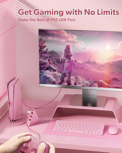 4-Port USB 3.0 Hub, FlyingVHUB Vertical Data USB Hub - Image 5