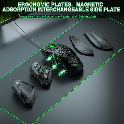 SOLAKAKA SM809 Wired MMO Gaming Mouse, - Image 7