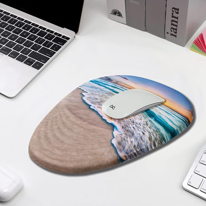 Sunset Mouse Pad, Ergonomic Mouse Pad - Image 6