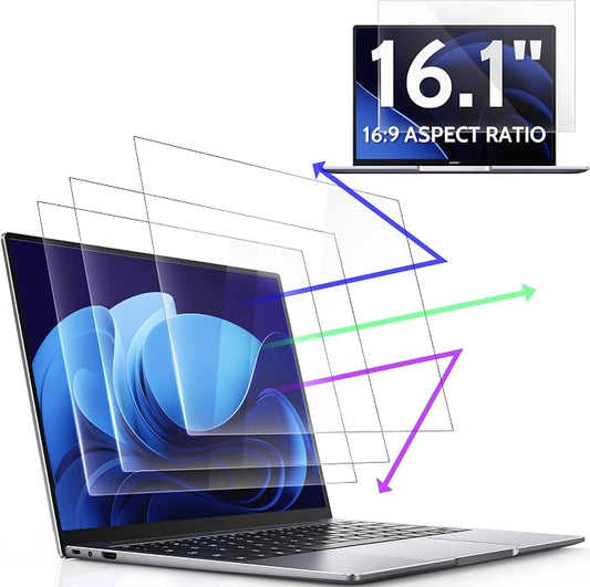 3 Pcs 16.1"/16" Anti Blue Light Screen Protector Compatible by peslv