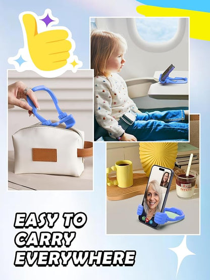 Gifts for Teens Boys Kids Men Adults Cell Phone Stand: Flexible Thumbs Up Lazy - Image 6