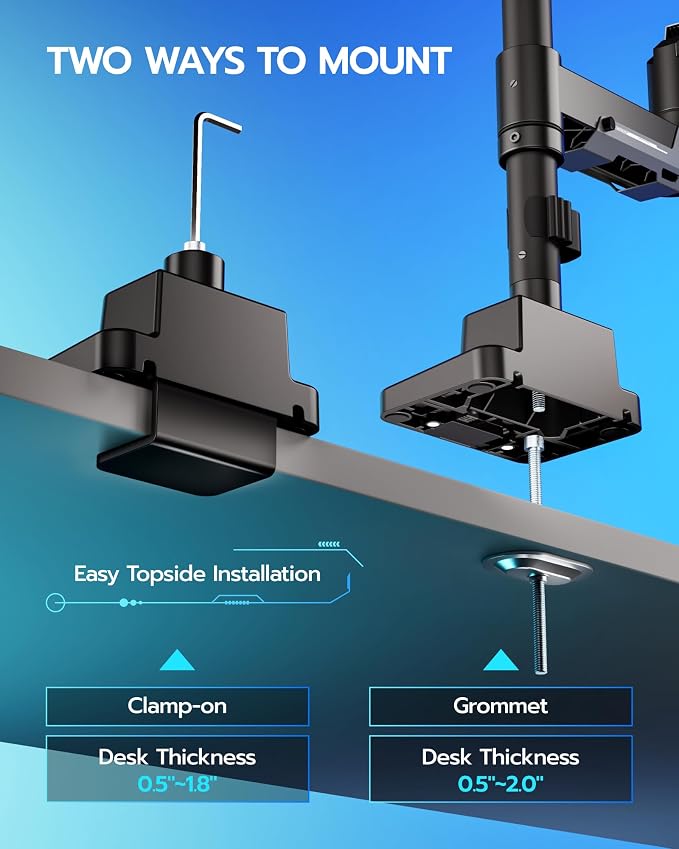 ARES WING Single Monitor Mount - Image 8