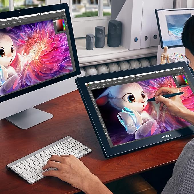 Drawing Tablet with Screen XPPen Artist 22 2nd Computer Graphics Tablet 122% - Image 8