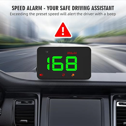 Windshield Heads Up Display for Cars GPS Speedometer for Car Digital - Image 4