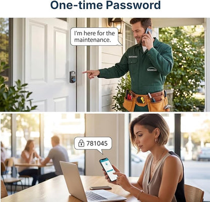 Built-in WiFi Smart Lock, Keyless Entry Door Lock - Image 7
