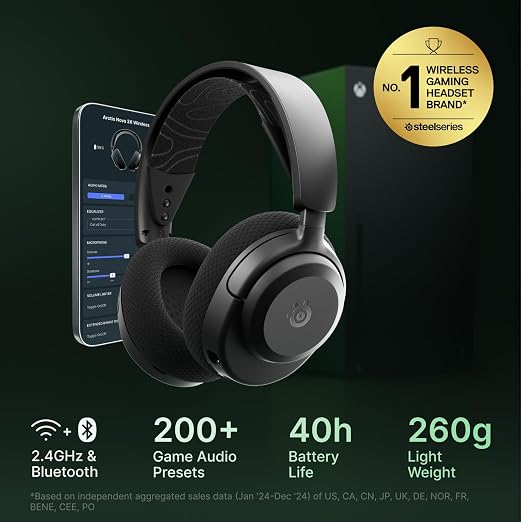 SteelSeries Arctis Nova 3X Wireless Multi-Platform Gaming Headset — Mobile App - Image 2