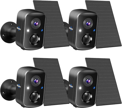 Hiseeu Security Cameras Wireless Outdoor, PIR/AI Motion Detection, Waterproof by Hiseeu