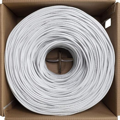 NavePoint Cat6, Solid Bulk Ethernet Cable, 23AWG 4 Pair, Unshielded Twisted Pair - Image 3