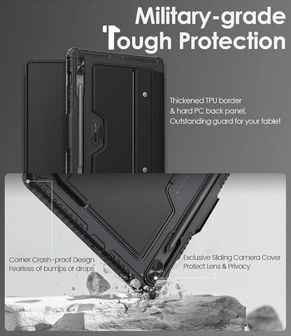 Nillkin for Samsung Galaxy Tab S10 Plus/S9 Plus 12.4" Case - Image 3