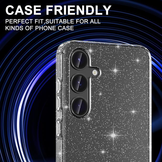 for Samsung Galaxy S24 Plus Camera Lens Protector, Individual Metal Ring - Image 5
