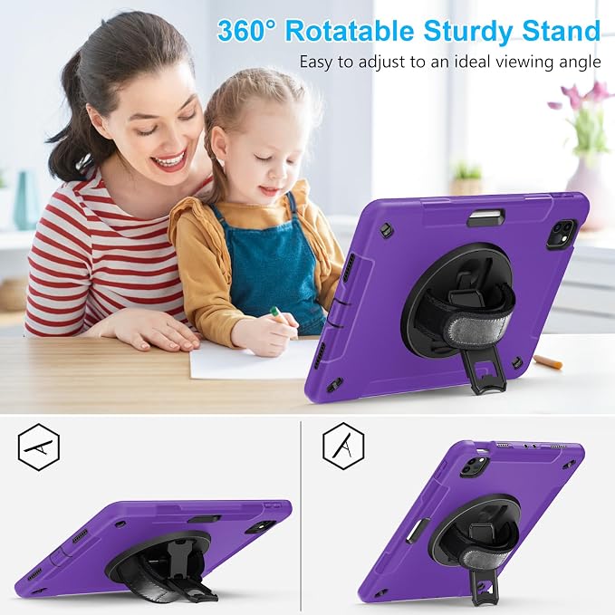 Case for iPad Pro 11 Inch 2022/2021/ 2020/2018: Cover for iPad 11 Inch 4th/ - Image 3