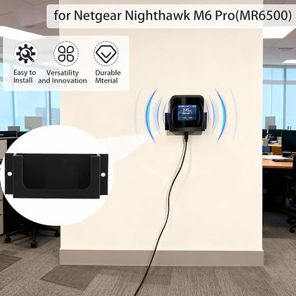 for Netgear Nighthawk M6 Pro, Wall Mount Bracket & Protective Cover, - Image 3