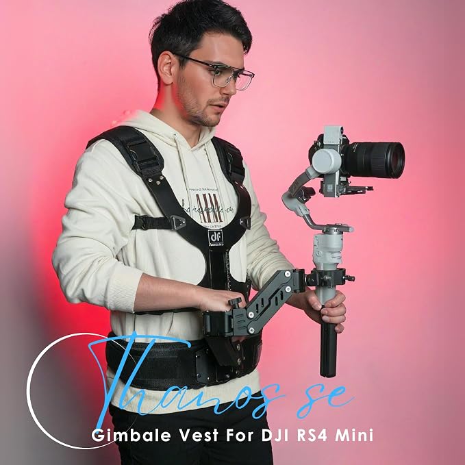 DF DIGITALFOTO THANOS-SE Support Vest Rig System, Filmmakers Kit Gimbal - Image 3