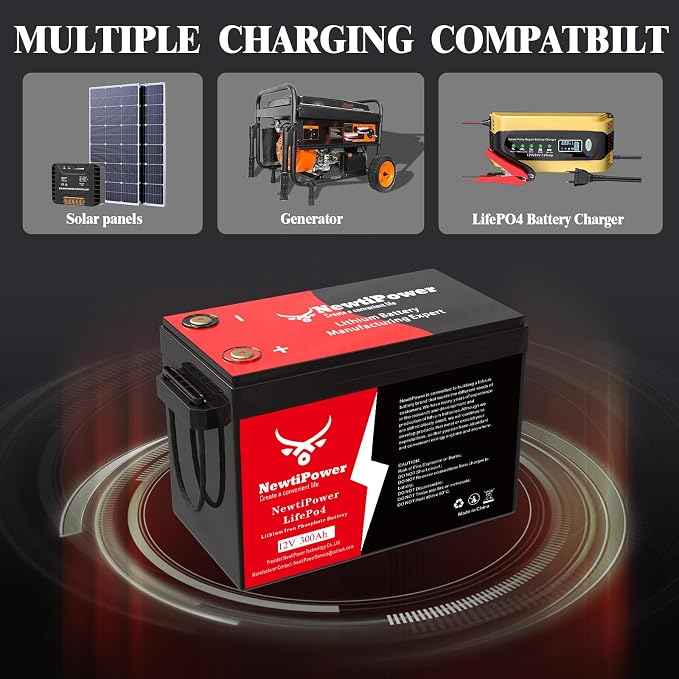 12V 300Ah Golf Cart Lithium LiFePO4 Battery - Image 5