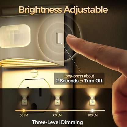 DORESshop LED Night Light, Night Lights Plug into Wall, 3 Mode Motion Sensor - Image 2