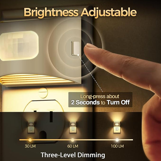 DORESshop LED Night Light, Night Lights Plug into Wall, 3 Mode Motion Sensor - Image 2