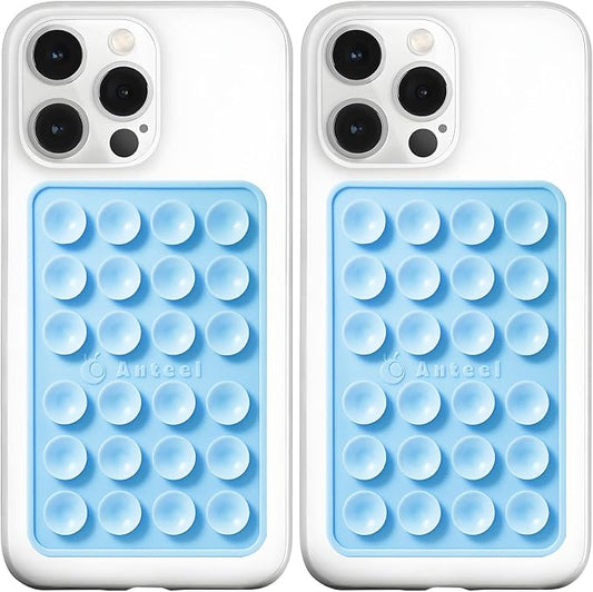 Anteel MAX Silicone Suction Phone Case Adhesive Mount, Upgraded Super Strong by PKYAA
