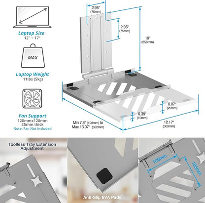 AVLT Dual 17”-38" Monitor Arm Desk Mount - Image 6