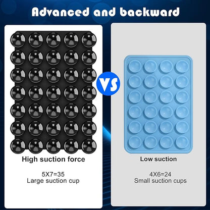 2024 Upgrade 2PCS Silicone Suction Cup Phone Case Adhesive Mount, Adhesive Grip - Image 2