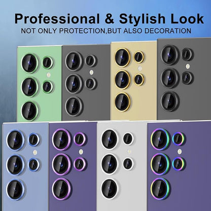 for Samsung Galaxy S25 Ultra Camera Lens Protector, Individual Metal Ring - Image 7
