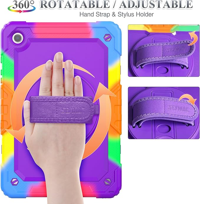 SEYMAC stock Case for Samsung Galaxy Tab A9+ Plus 11'', Full-Body Drop - Image 3