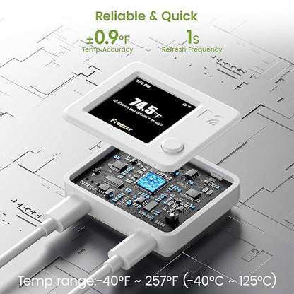 MOCREO WiFi Refrigerator Thermometer - Image 4