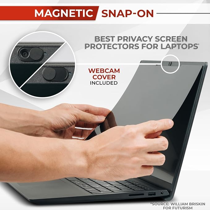 Magnetic Laptop Privacy Screen 14 Inch 16:10 - Image 4