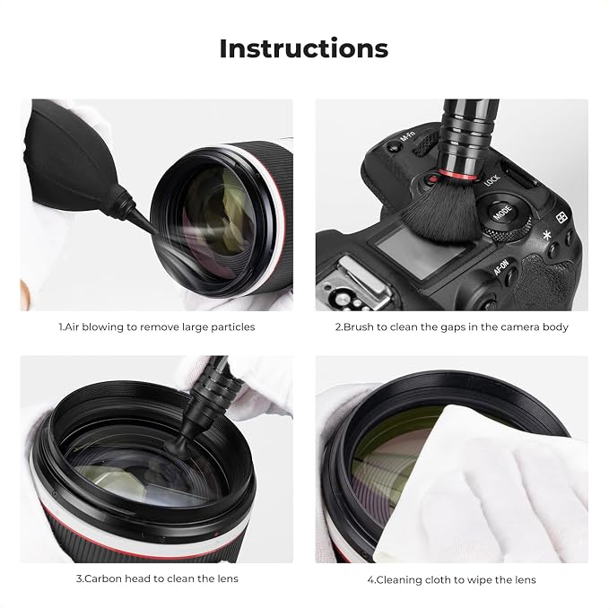 K&F Concept 4-in-1 Camera Cleaning Kit - Image 7