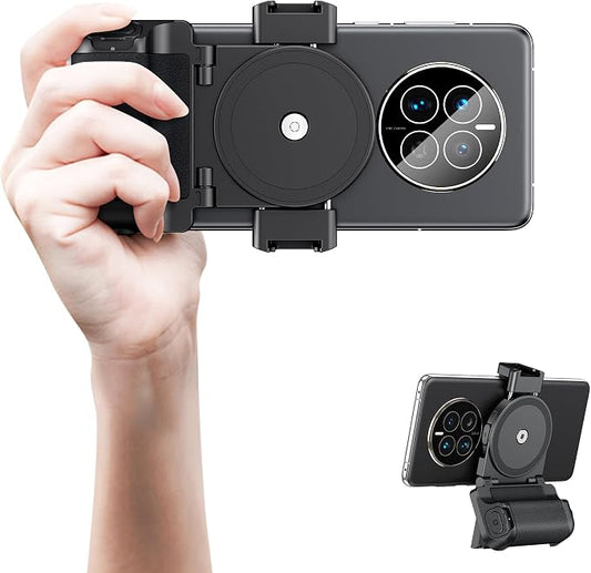 KIWIFOTOS Phone Camera Grip Smartphone Tripod Mount Handle Holder by KIWIFOTOS