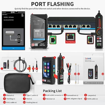 Multifunction Network Caber Tester, UTP Ethernet Cable Tester, Cable Tracer - Image 7