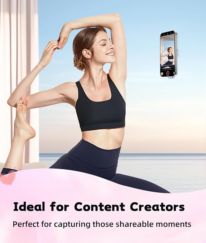 Magnetic Suction Phone Case Mount, Silicone Suction Cup Grip Stand - Image 7